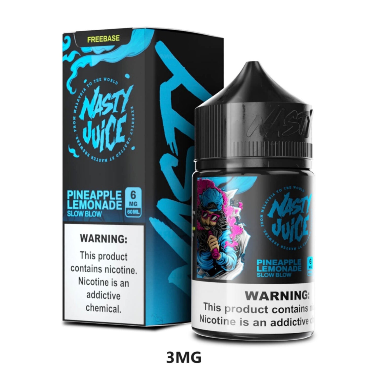 Nasty Juice Series 60ml E-Juice 0mg/3mg/6mg