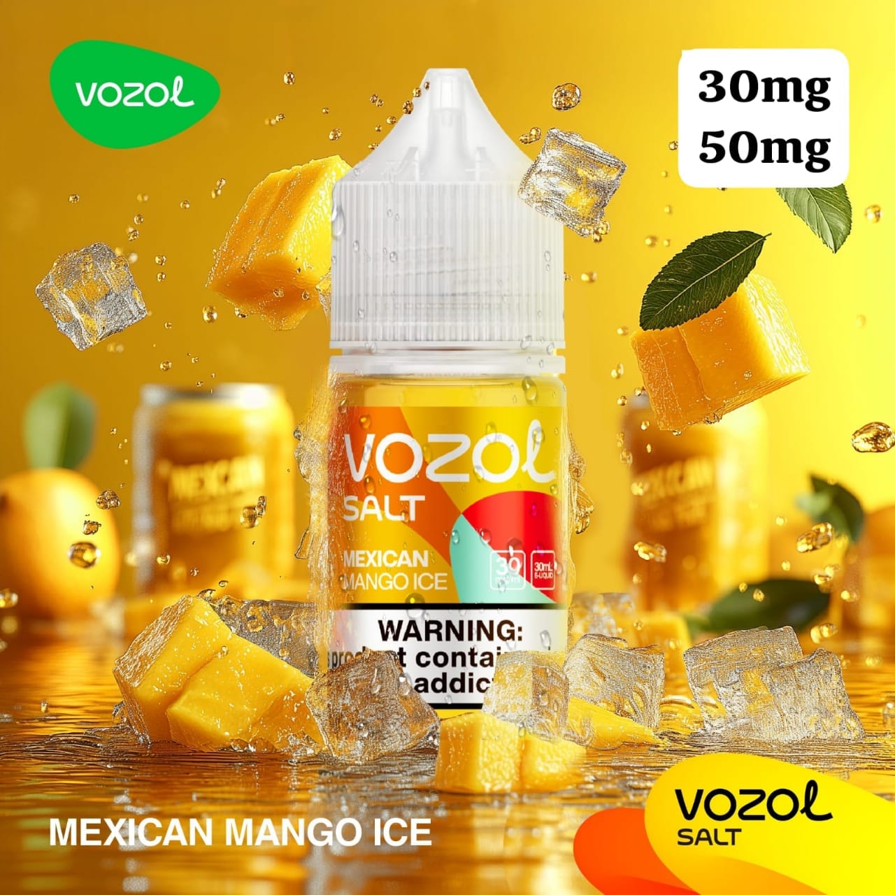 VOZOL 30ml Saltnic 30mg & 50mg E-Juice In Dubai UAE