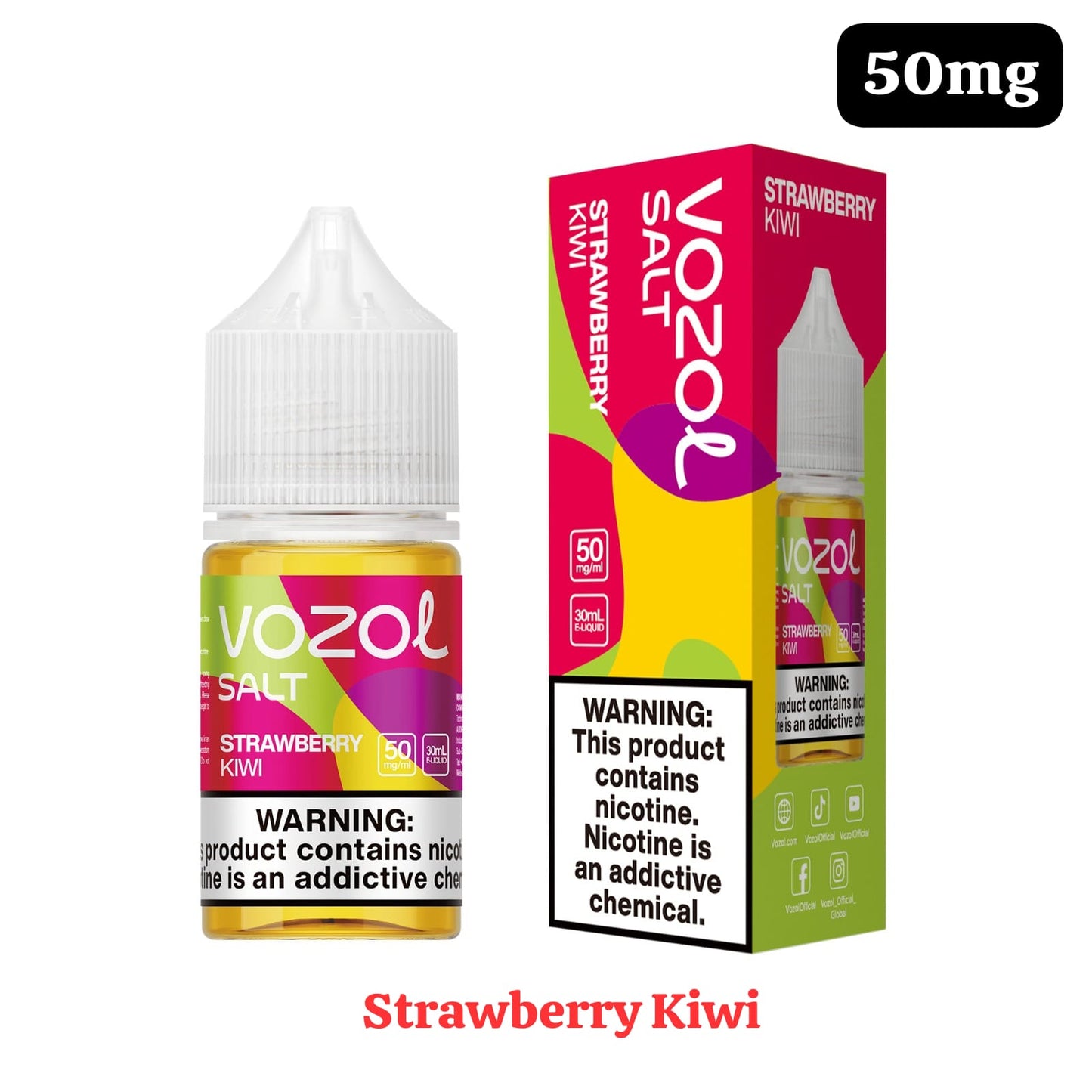 VOZOL 30ml Saltnic 30mg & 50mg E-Juice In Dubai UAE