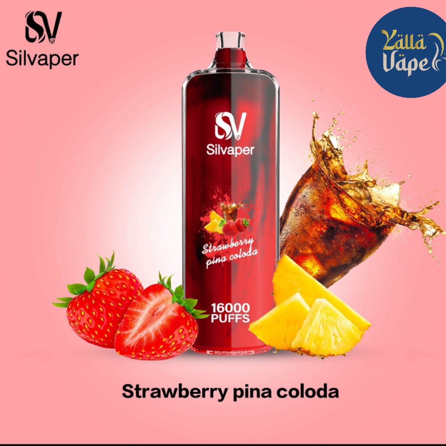 Silvaper Rocket Shisha 16000 Puffs Disposable Vape
