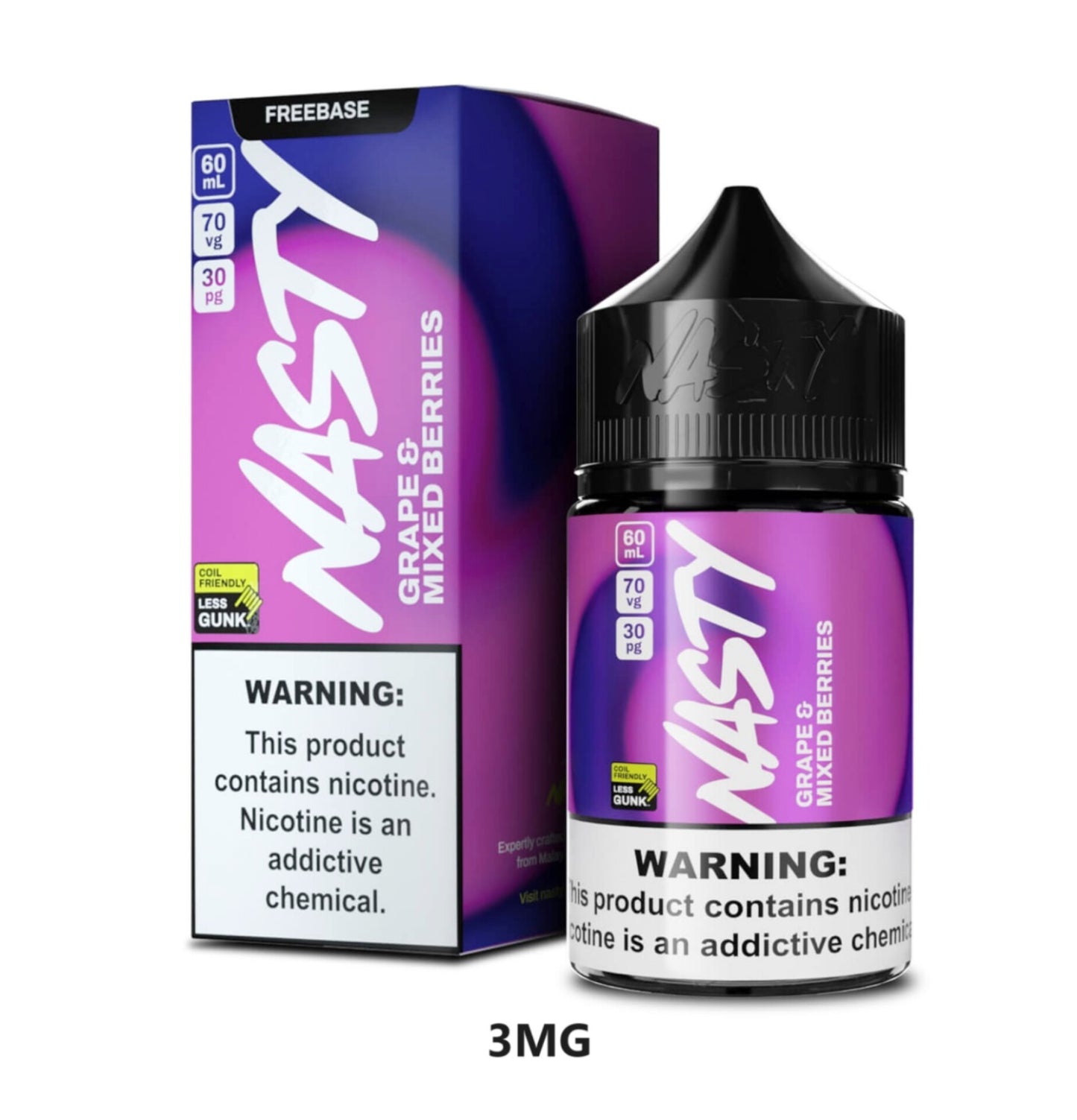 Nasty Juice Series 60ml E-Juice 0mg/3mg/6mg