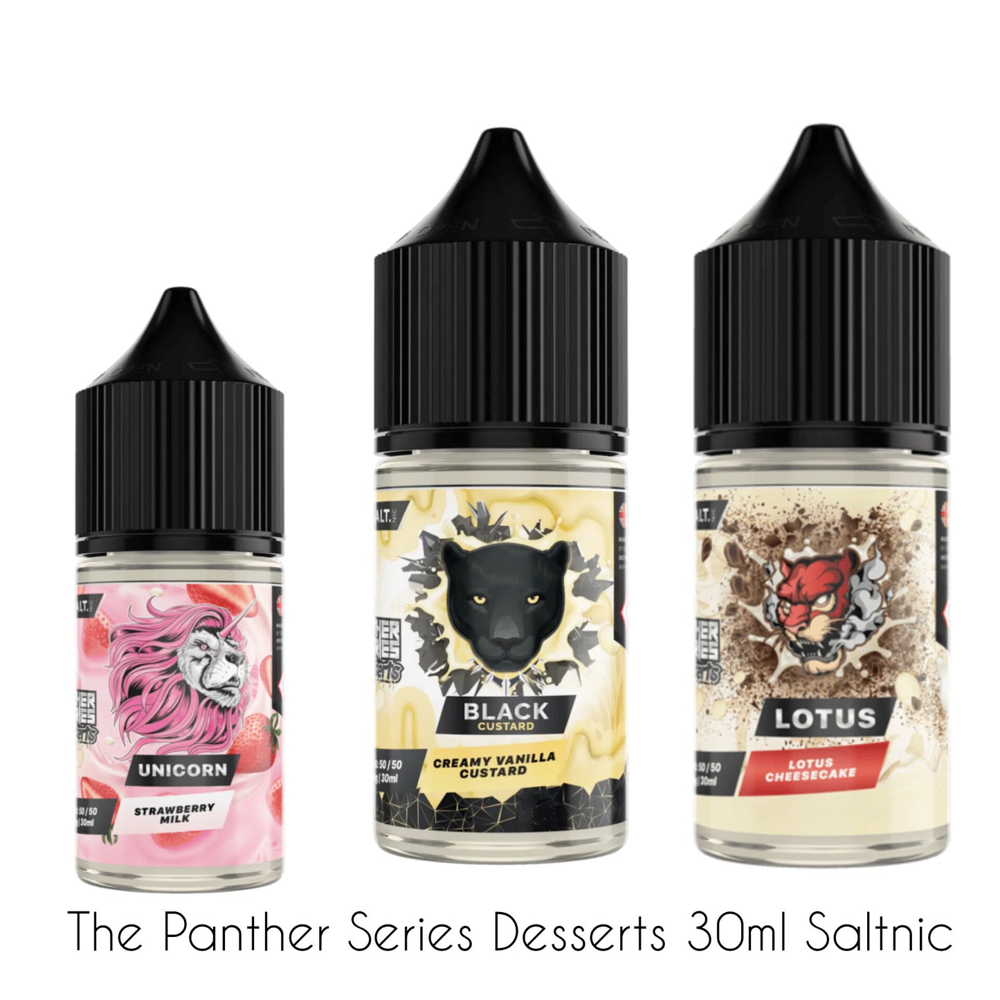 THE PANTHER DESSERTS SERIES BY DR. VAPE 30ML SALTNIC