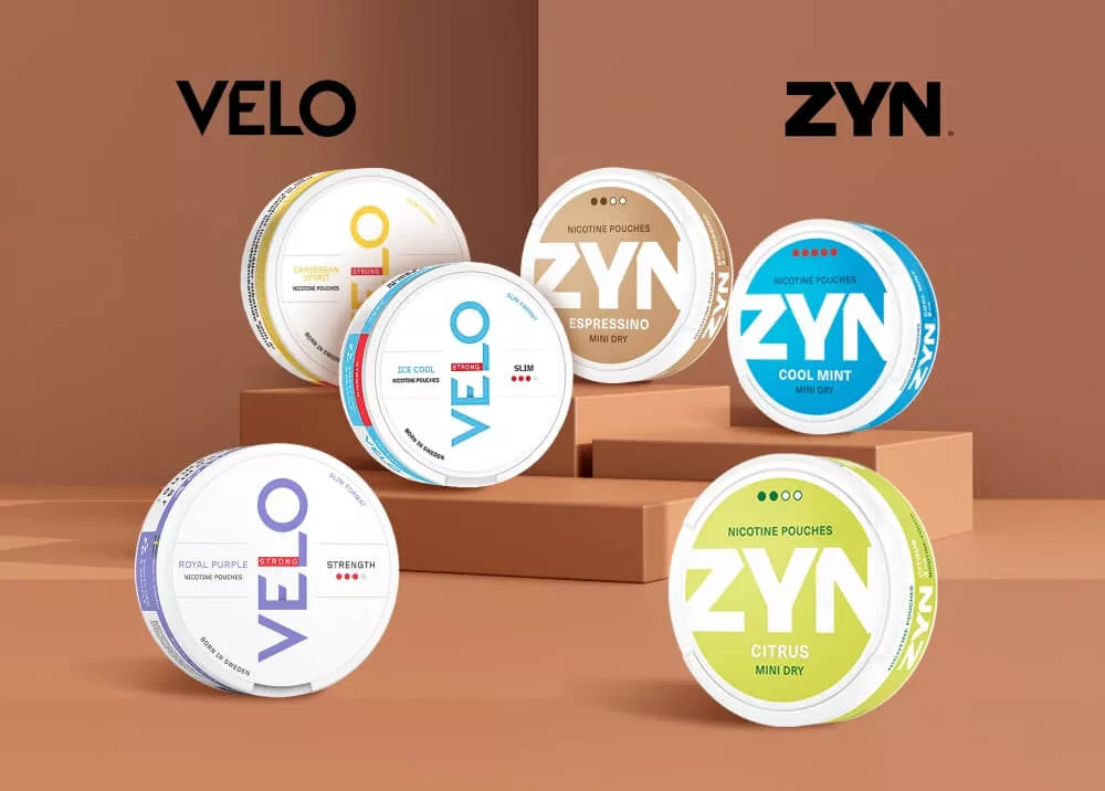 VELO vs ZYN Nicotine pouches – Which is Best?