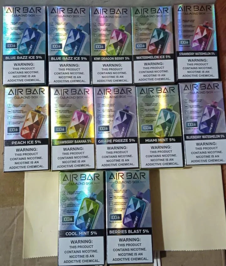 AIR BAR Diamond Box 20000 Puffs 50mg Disposable Vape in UAE