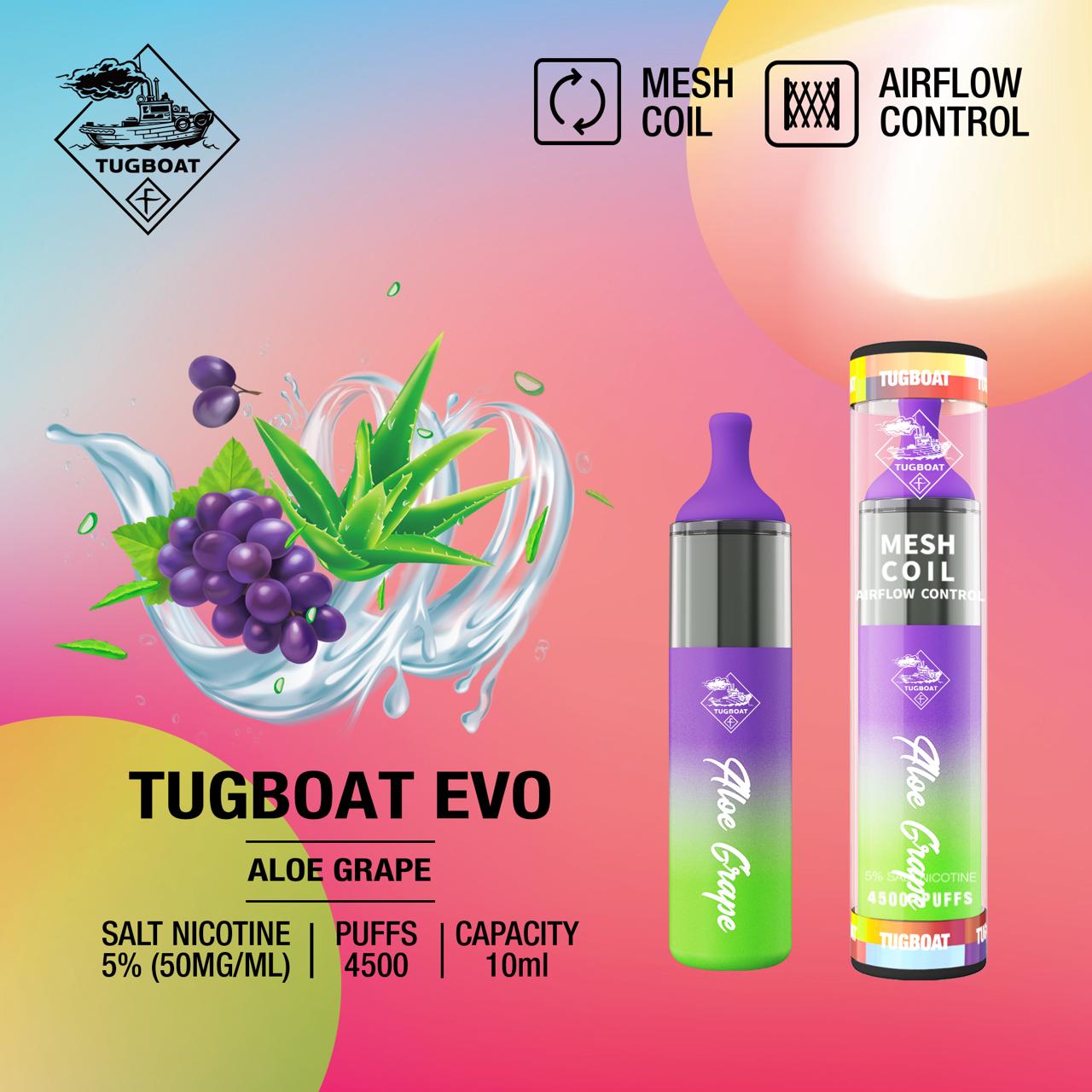 TUGBOAT EVO 4500 Puffs