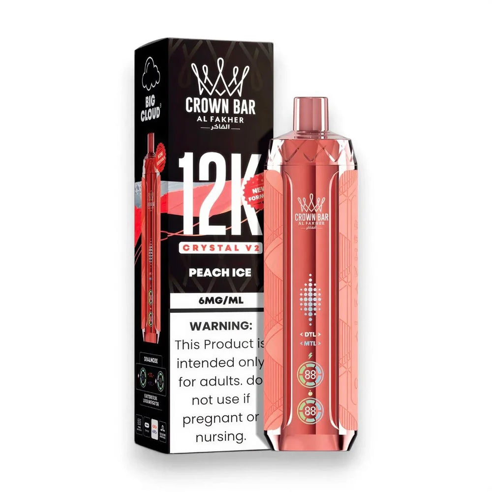 Al Fakher Crown Bar Crystal V2 12000 Puffs