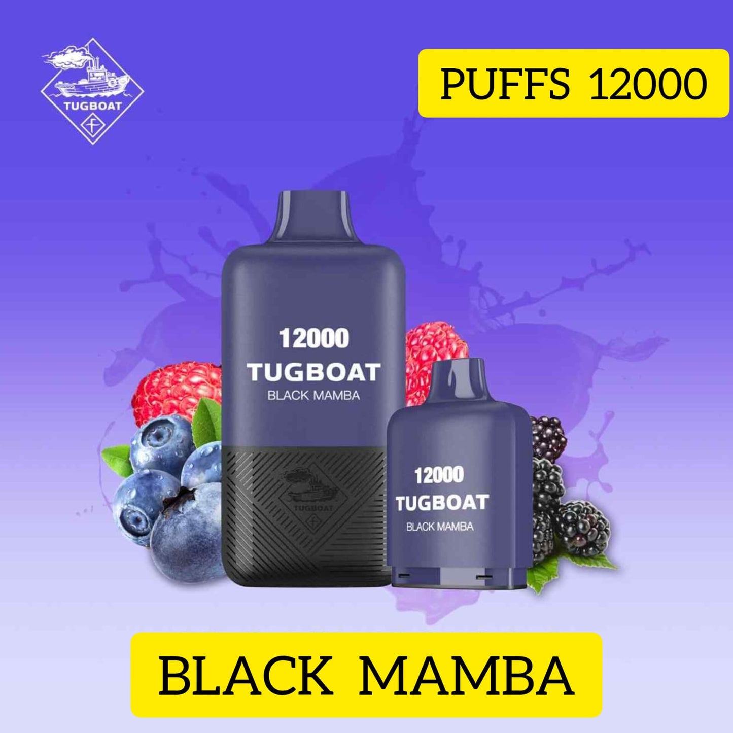 TUGBOAT SUPER 12000 puffs