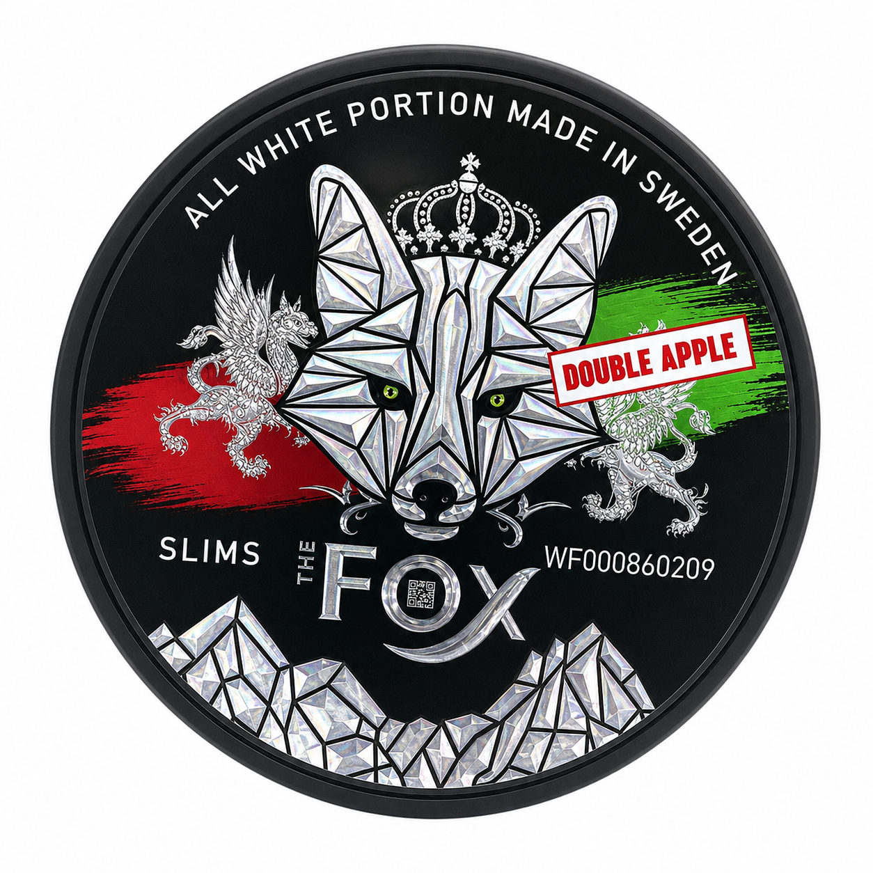 Fox Double Mint 12mg Nicotine Pouches can with refreshing double mint flavor, premium tobacco-free nicotine pouches available in Dubai, Abu Dhabi, Sharjah and across UAE