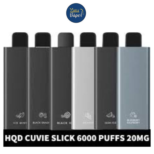 HQD Cuvie Slick 6000 Puffs Disposable Pod Device In Dubai UAE