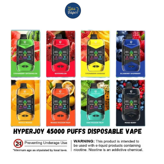Hyperjoy 45000 Puffs Disposable Vape in Dubai UAE