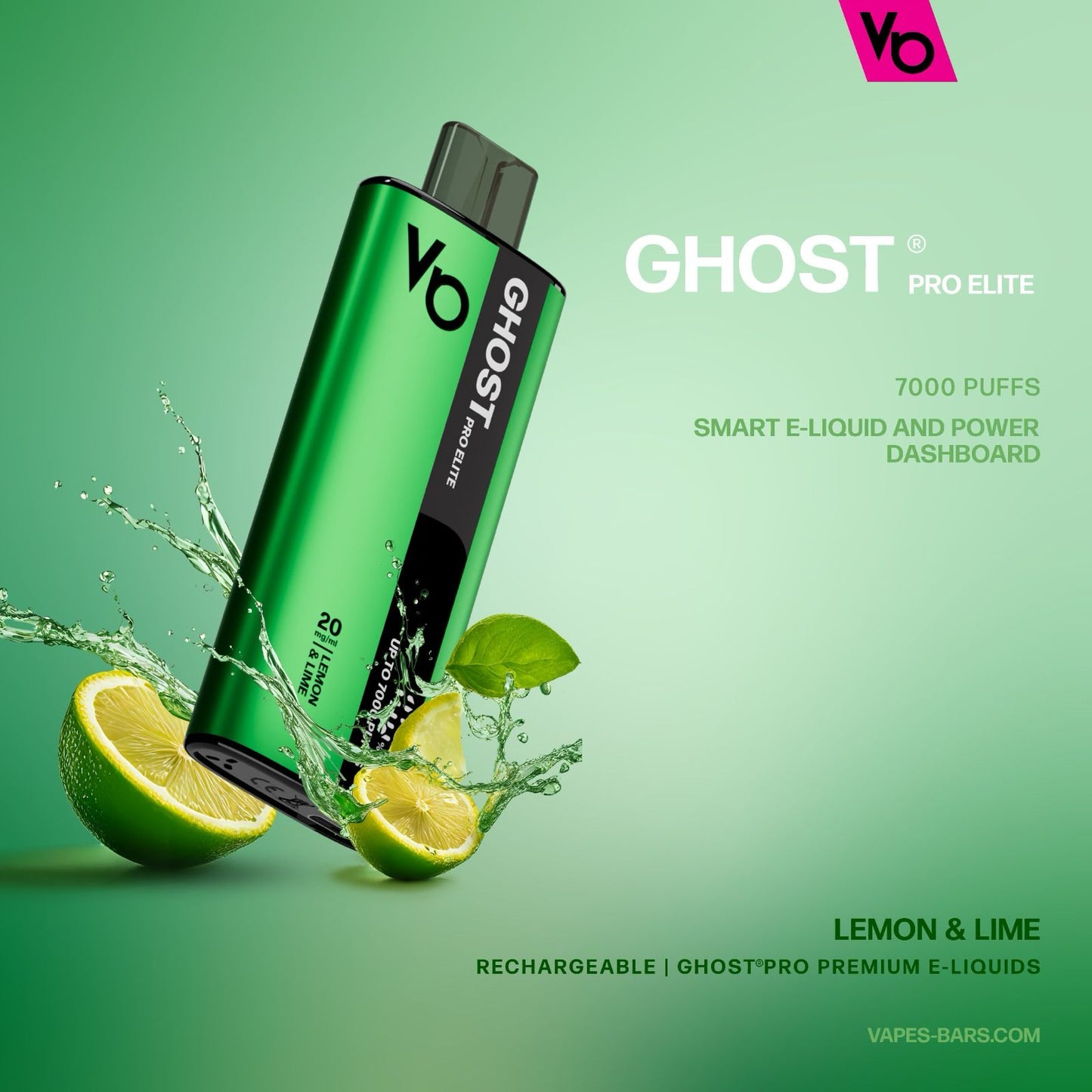 VAPE BAR GHOST PRO ELITE 7000 Puffs