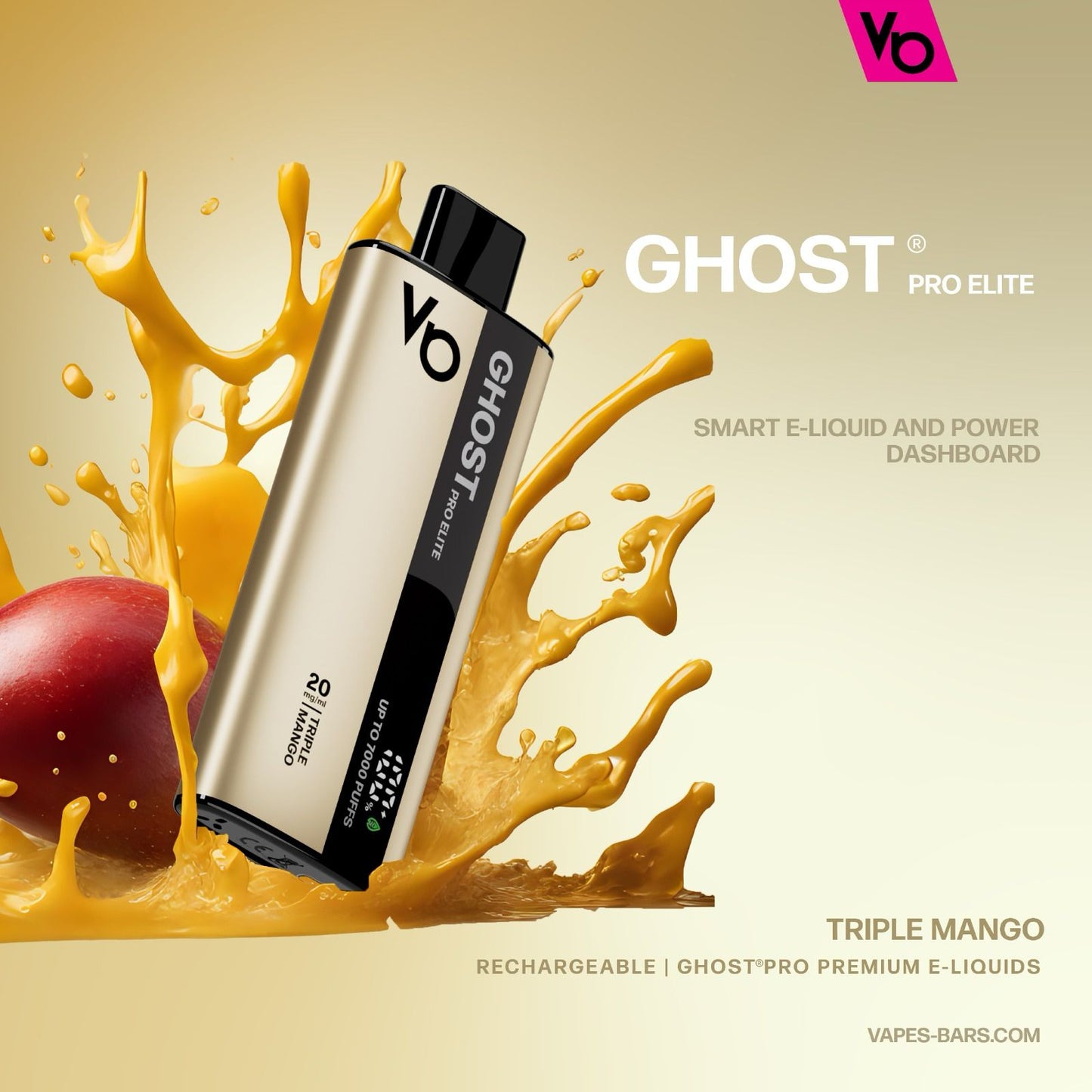 VAPE BAR GHOST PRO ELITE 7000 Puffs