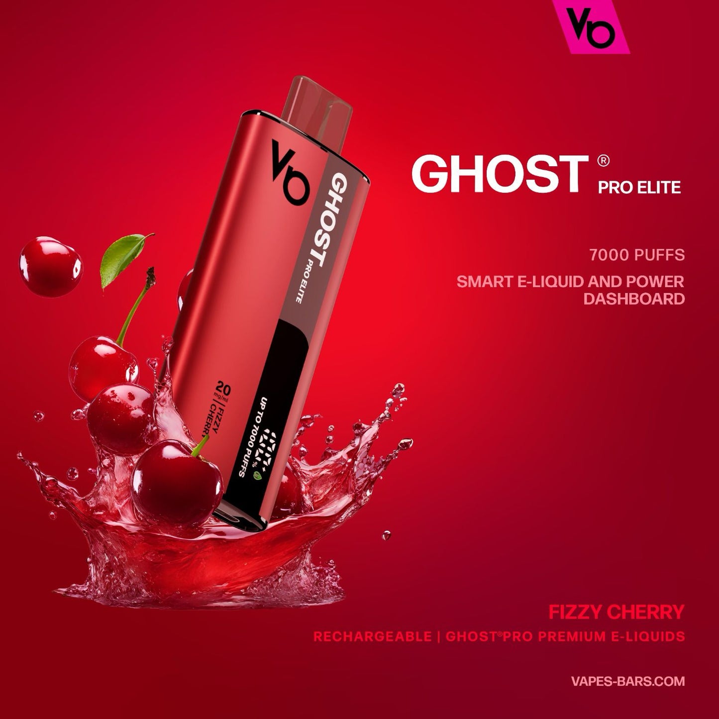 VAPE BAR GHOST PRO ELITE 7000 Puffs