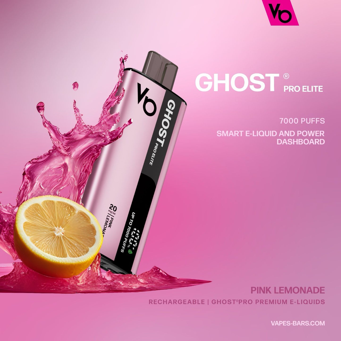 VAPE BAR GHOST PRO ELITE 7000 Puffs