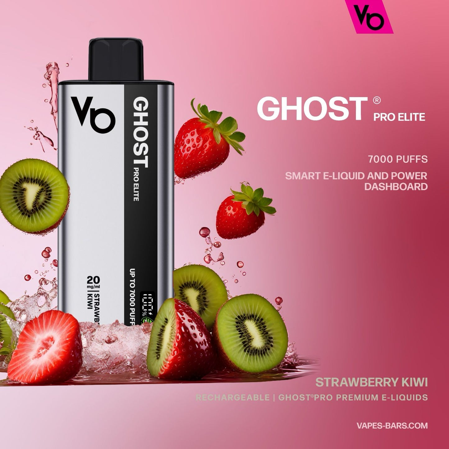 VAPE BAR GHOST PRO ELITE 7000 Puffs