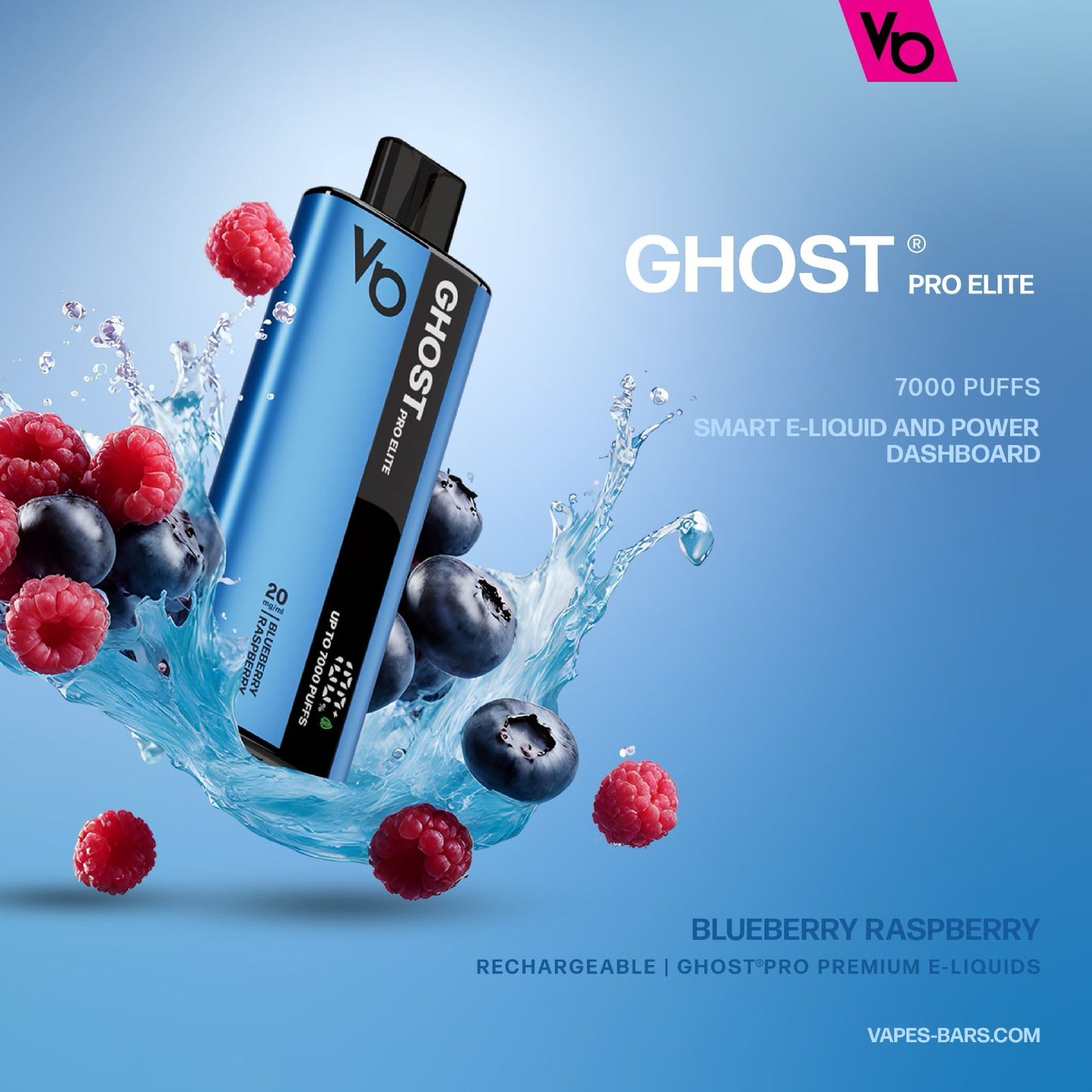 VAPE BAR GHOST PRO ELITE 7000 Puffs