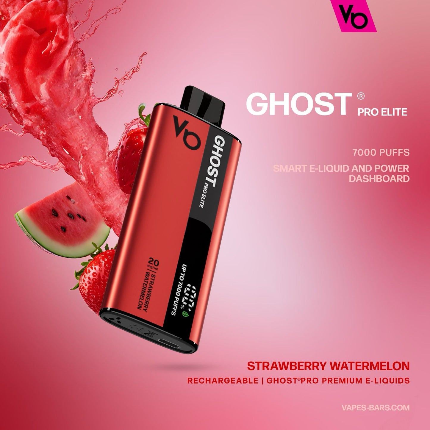 VAPE BAR GHOST PRO ELITE 7000 Puffs