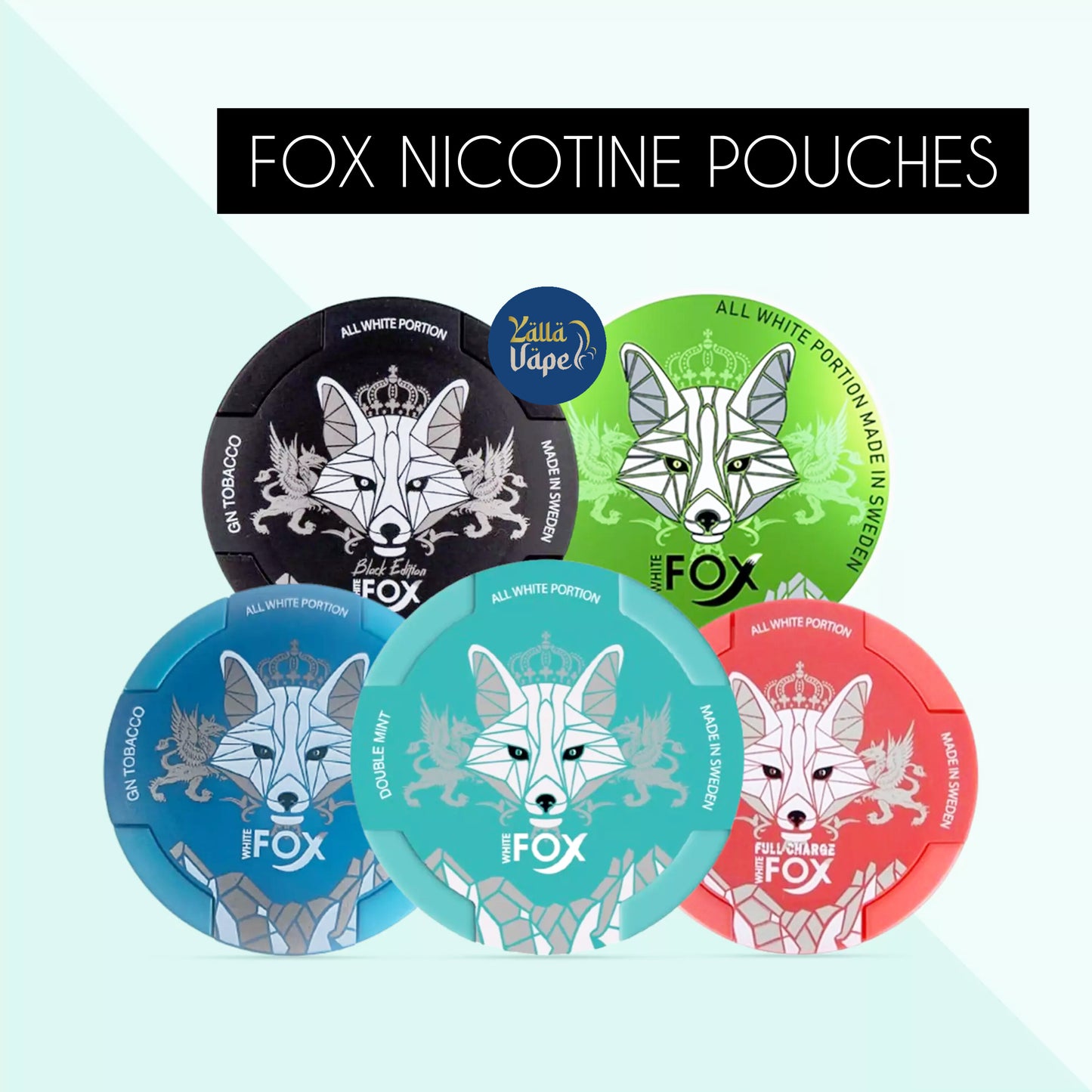 WHITE FOX Nicotine Pouches In Dubai UAE