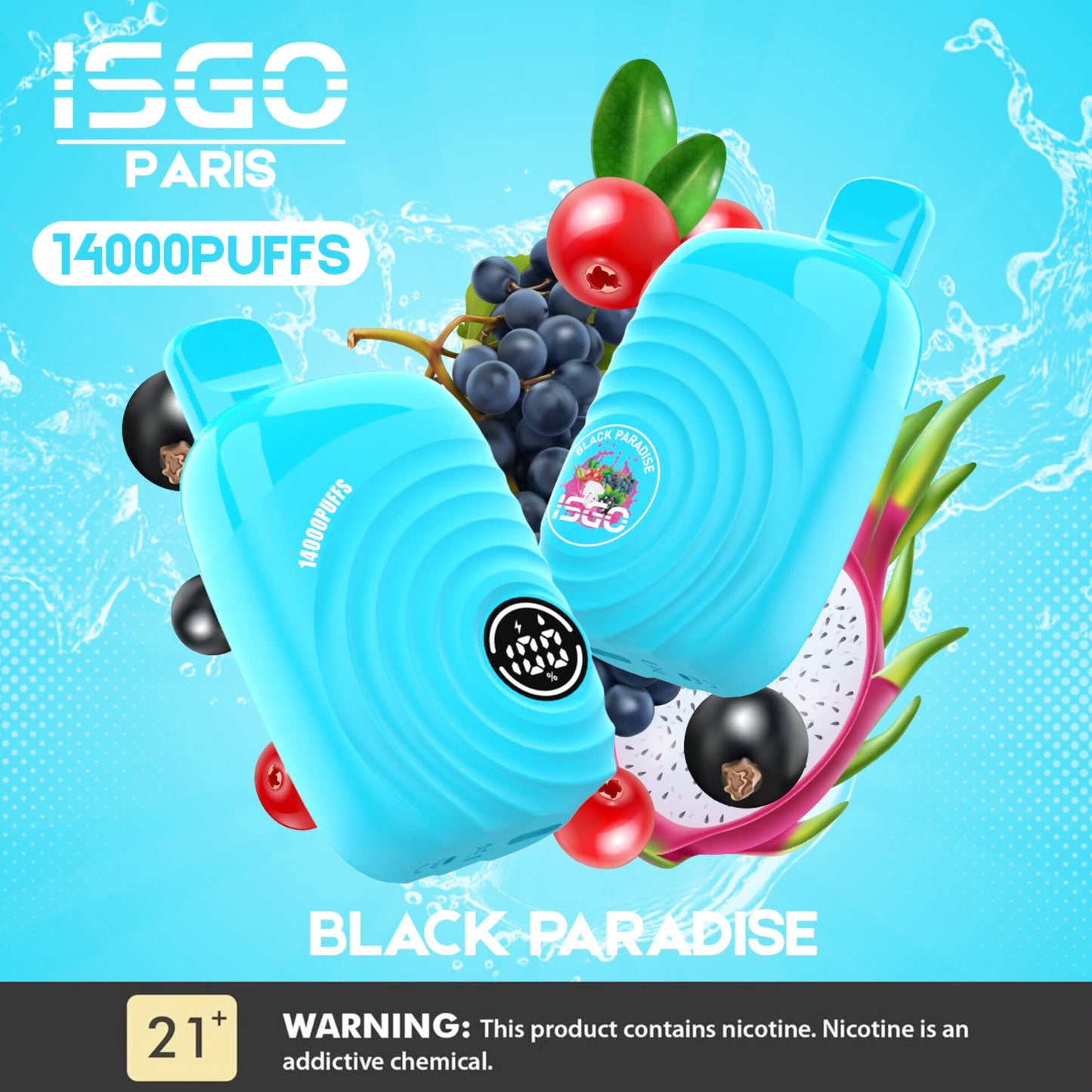 ISGO PARIS 14000 Puffs