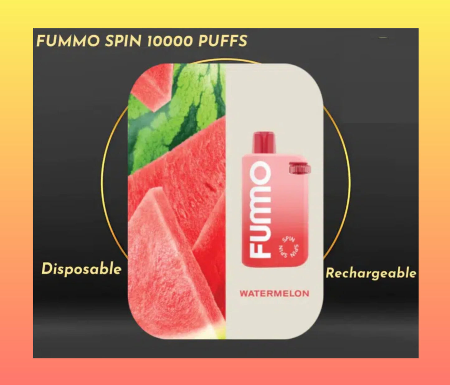 FUMMU SPIN 10000 Puffs 20mg