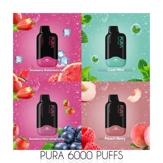 PURA 6000 puffs