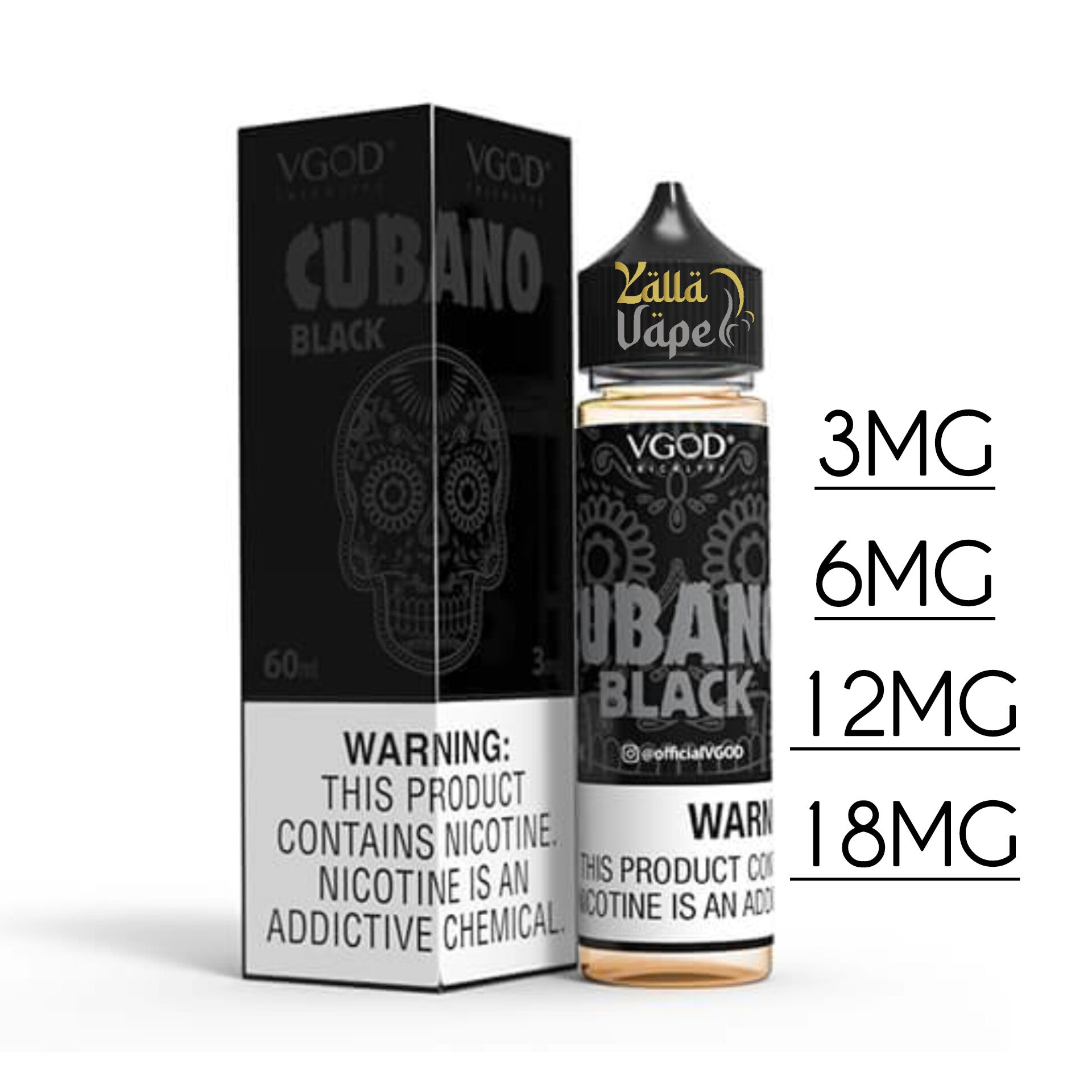 VGOD 60ml E-LIQUID - YALLA VAPE