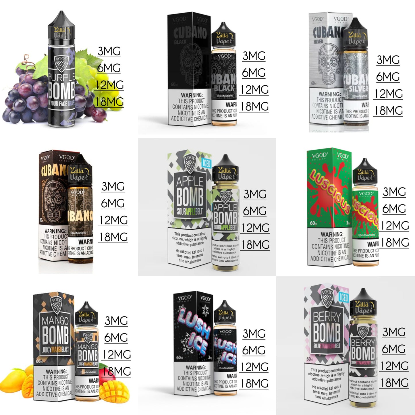 VGOD 60ml E-LIQUID