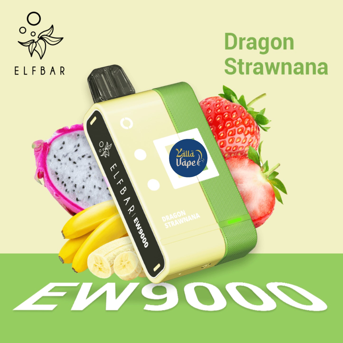 ELFBAR EW 9000 Puffs (Charging Device With Disposable Pod) Kit 50mg Nicotine