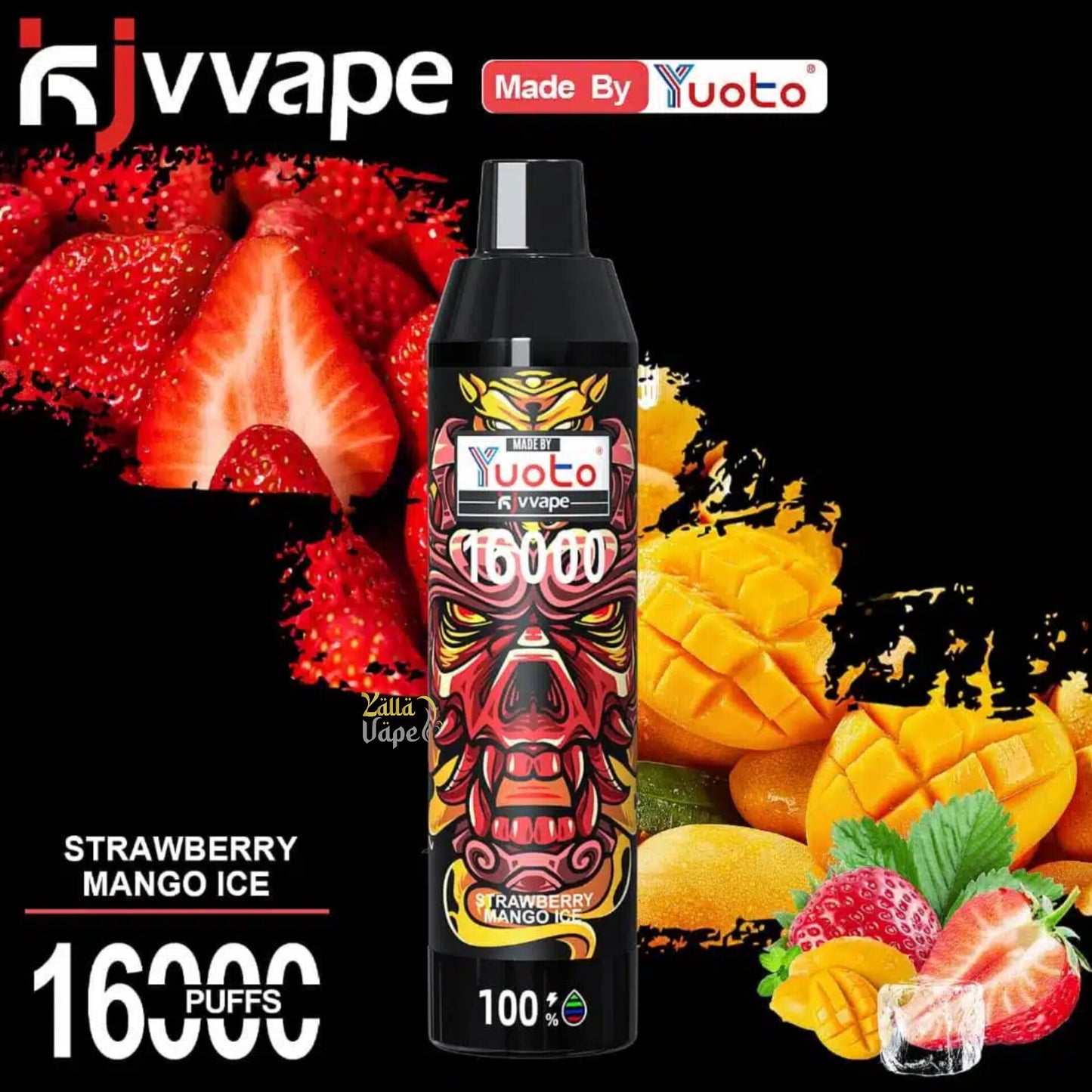 YUOTO KJV DEVIL 16000 Puffs  50mg/5% Nicotine