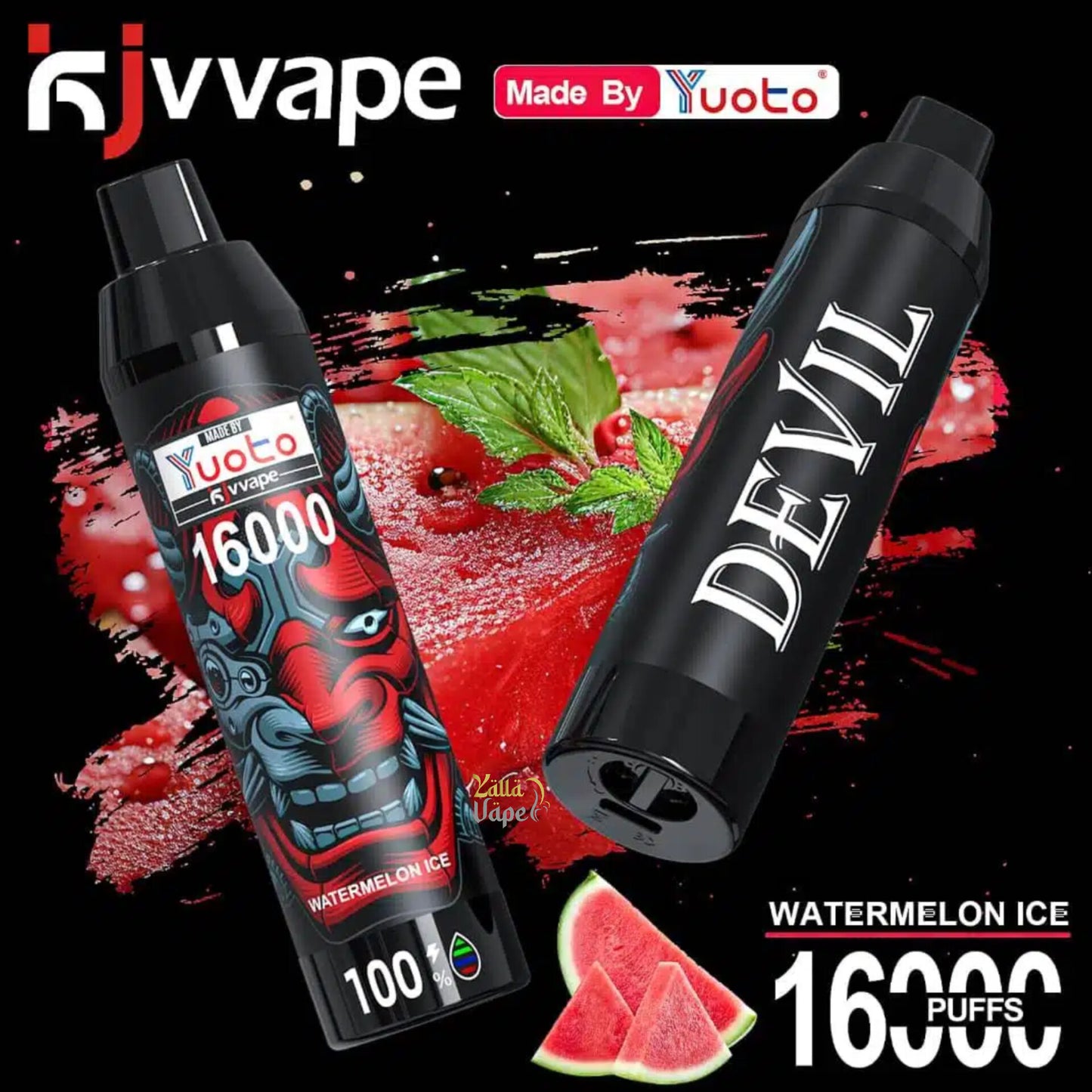 YUOTO KJV DEVIL 16000 Puffs  50mg/5% Nicotine