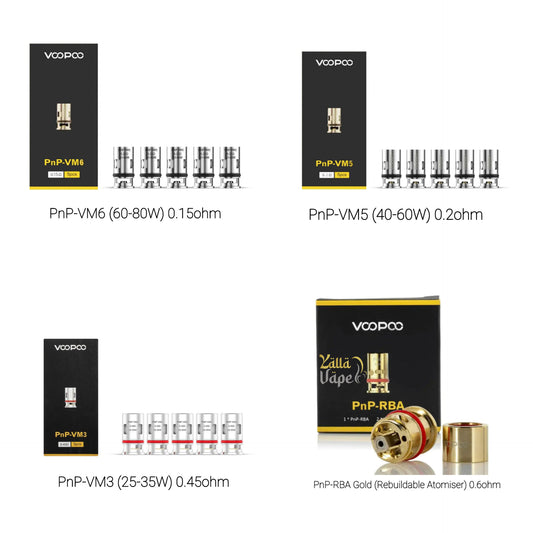 VOOPOO PNP REPLACEMENT COILS