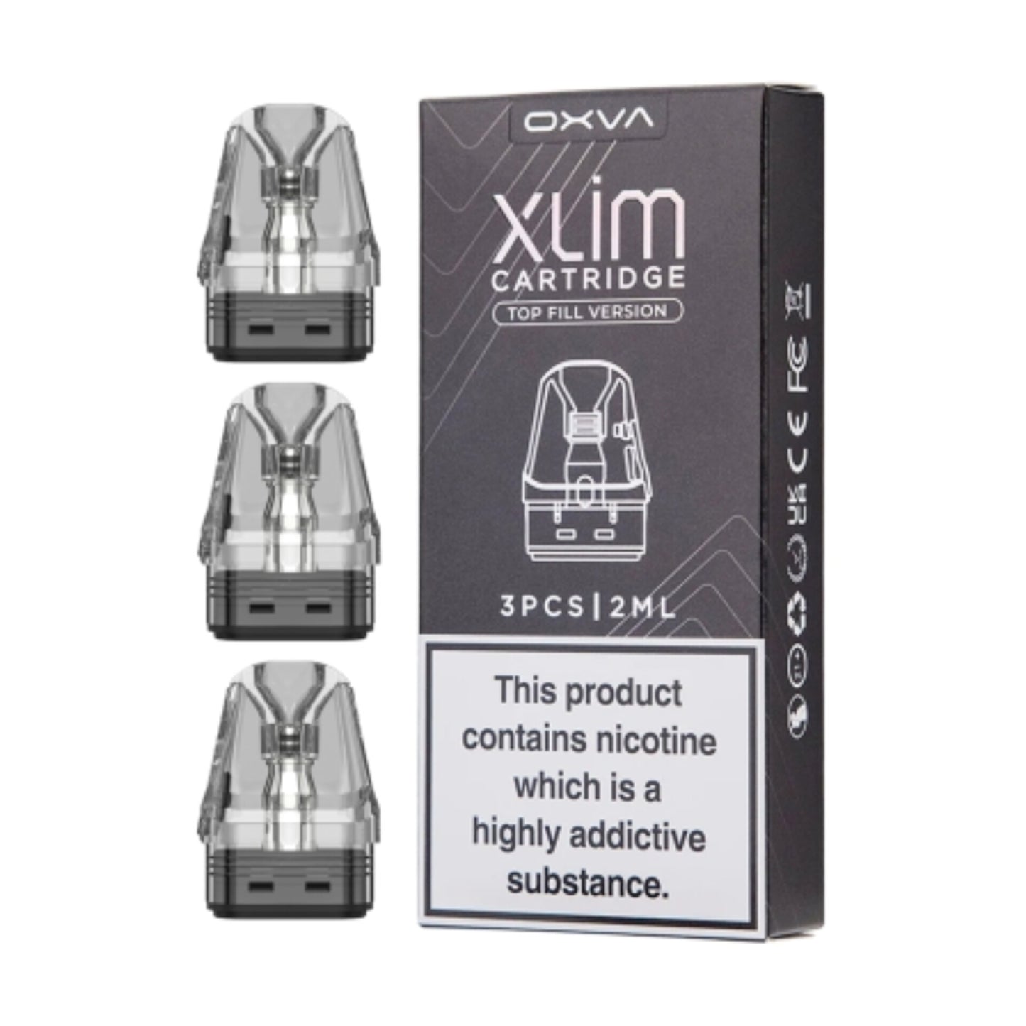 OXVA XLIM PRO V3 Replacement pods (3pcs/1pack) 2ml