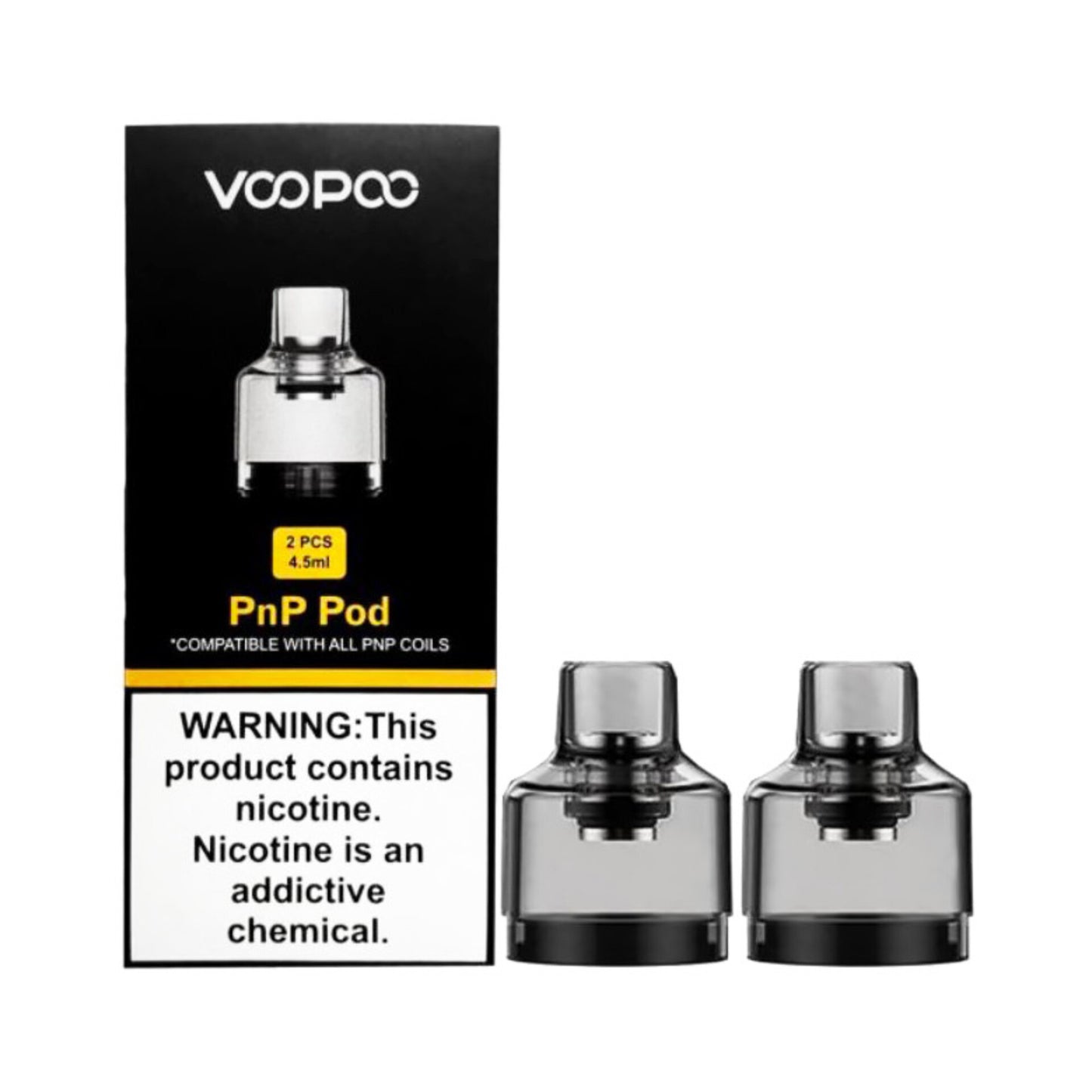 VOOPOO PnP Replacement pods  for  Drag X/S 4.5ml (2pcs/1pack)