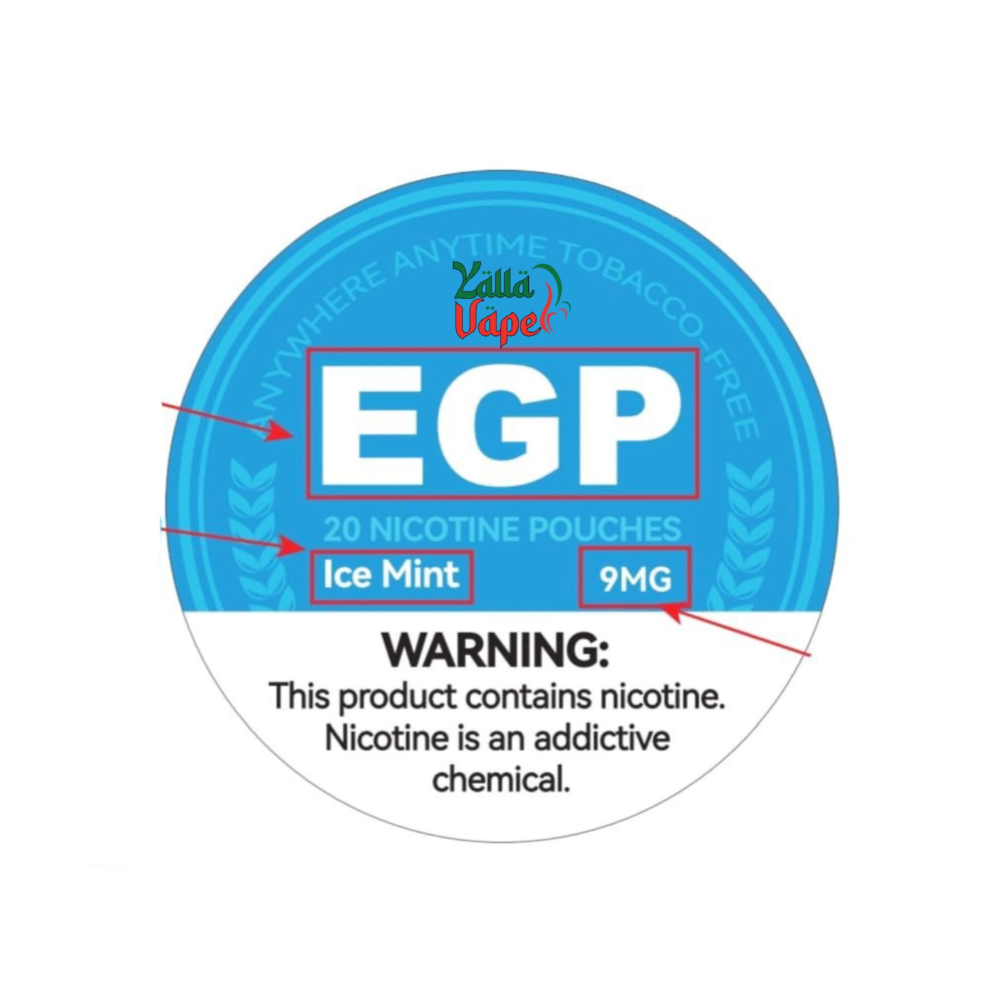 EGP Nicotine Pouches In Dubai UAE