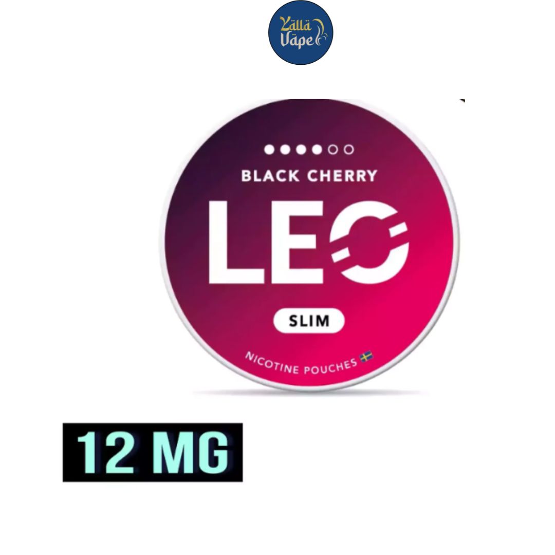 Leo Black Cherry 12mg Nicotine Pouches in Dubai UAE