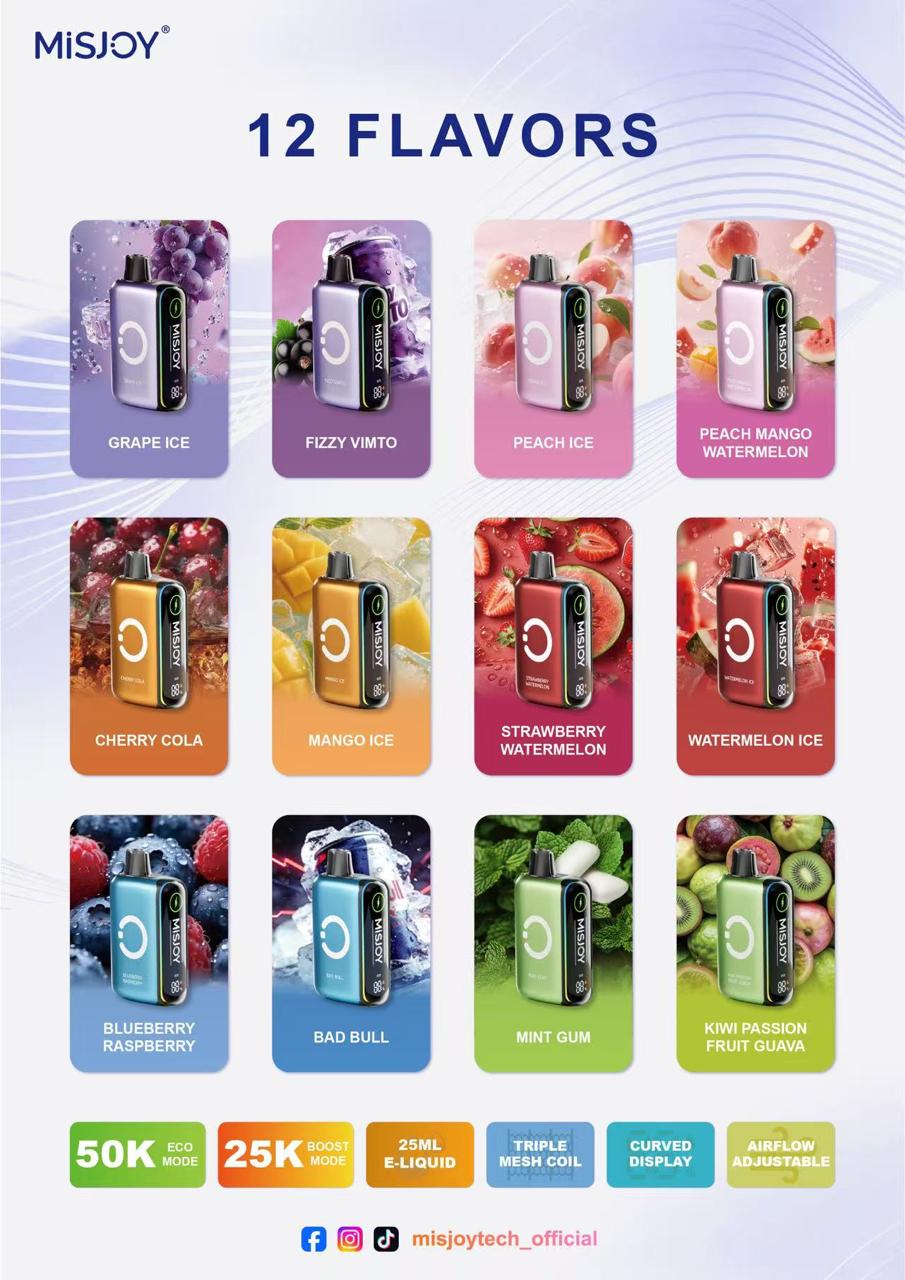 MISJOY Beta 50000 Puffs Disposable Vape in Dubai UAE