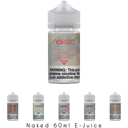 Naked 60ml Premium Vape Juice Bottle with Bold Flavor and Rich Clouds in Dubai UAE