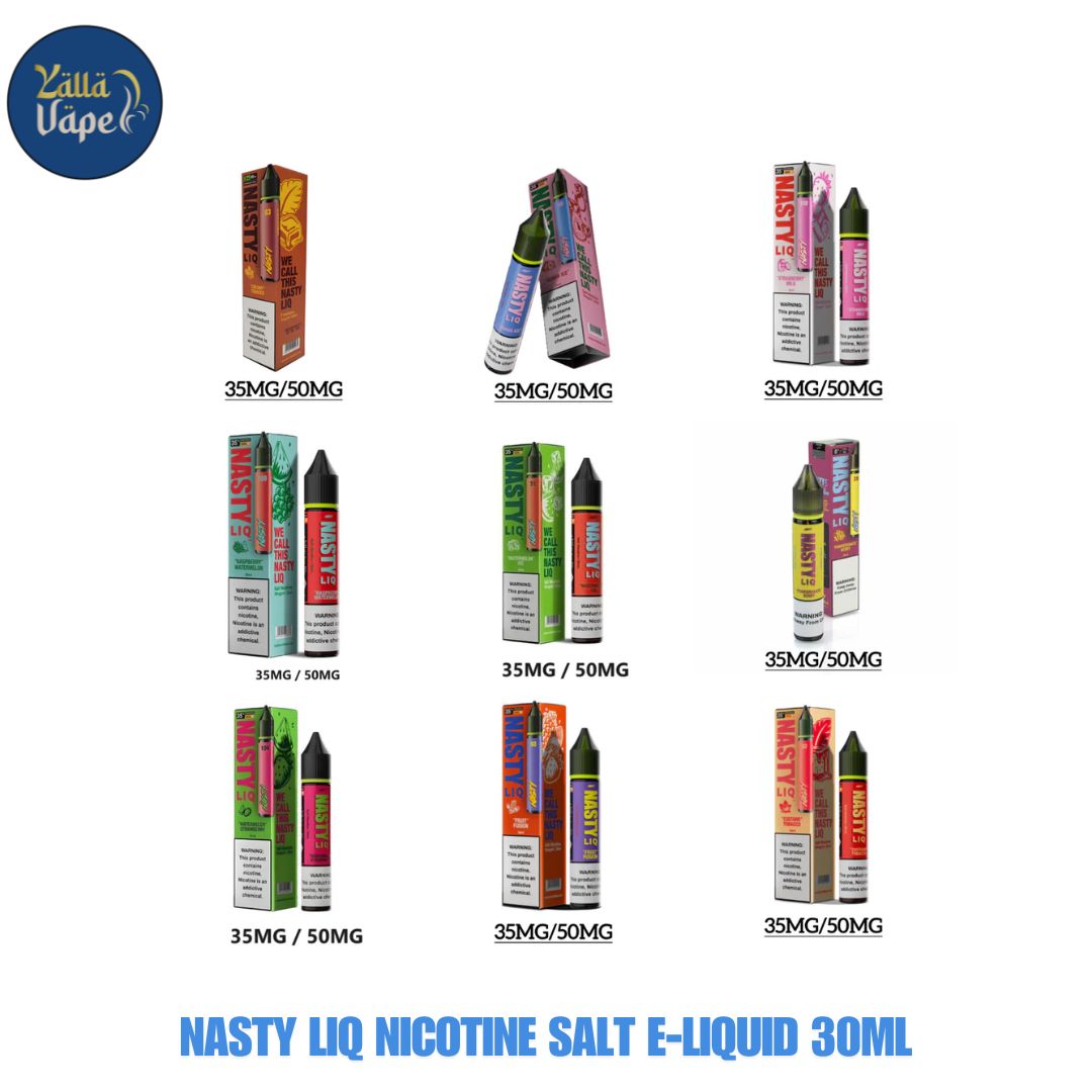 Nasty Liq Nicotine Salt E-Liquid 30mL In Dubai UAE