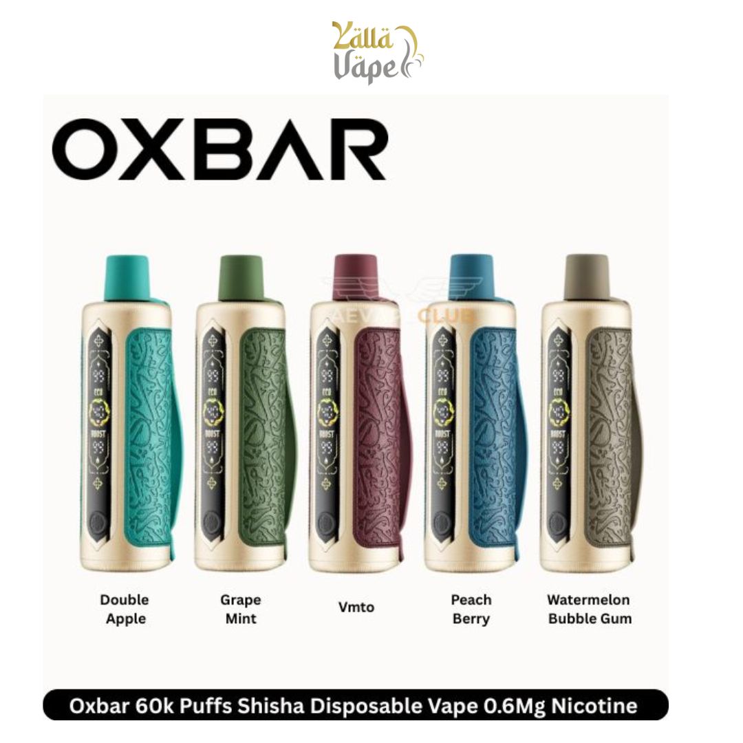 Oxbar Shisha 60000 Puffs Disposable Vape in Dubai UAE