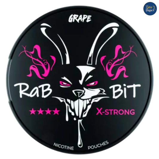 Rabbit Grape 50mg — bold grape nicotine pouches, tobacco-free, premium EU-made formula, delivery across Dubai, Abu Dhabi, Sharjah, Ajman & UAE