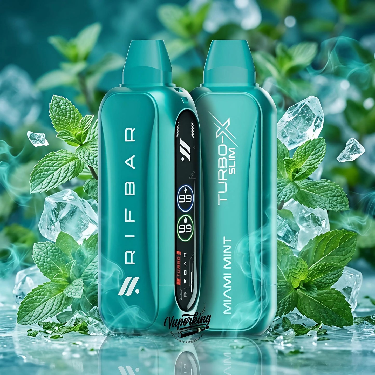 Rif Bar Turbo X Slim 12000 Puffs Disposable Vape In Dubai UAE