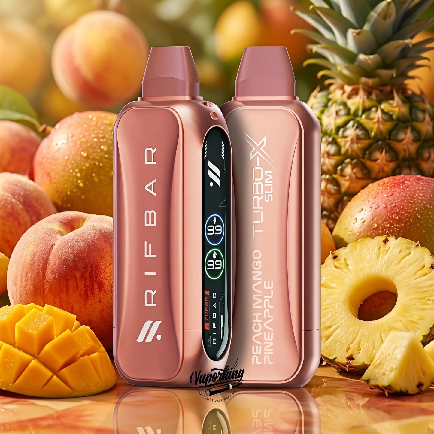Rif Bar Turbo X Slim 12000 Puffs Disposable Vape In Dubai UAE