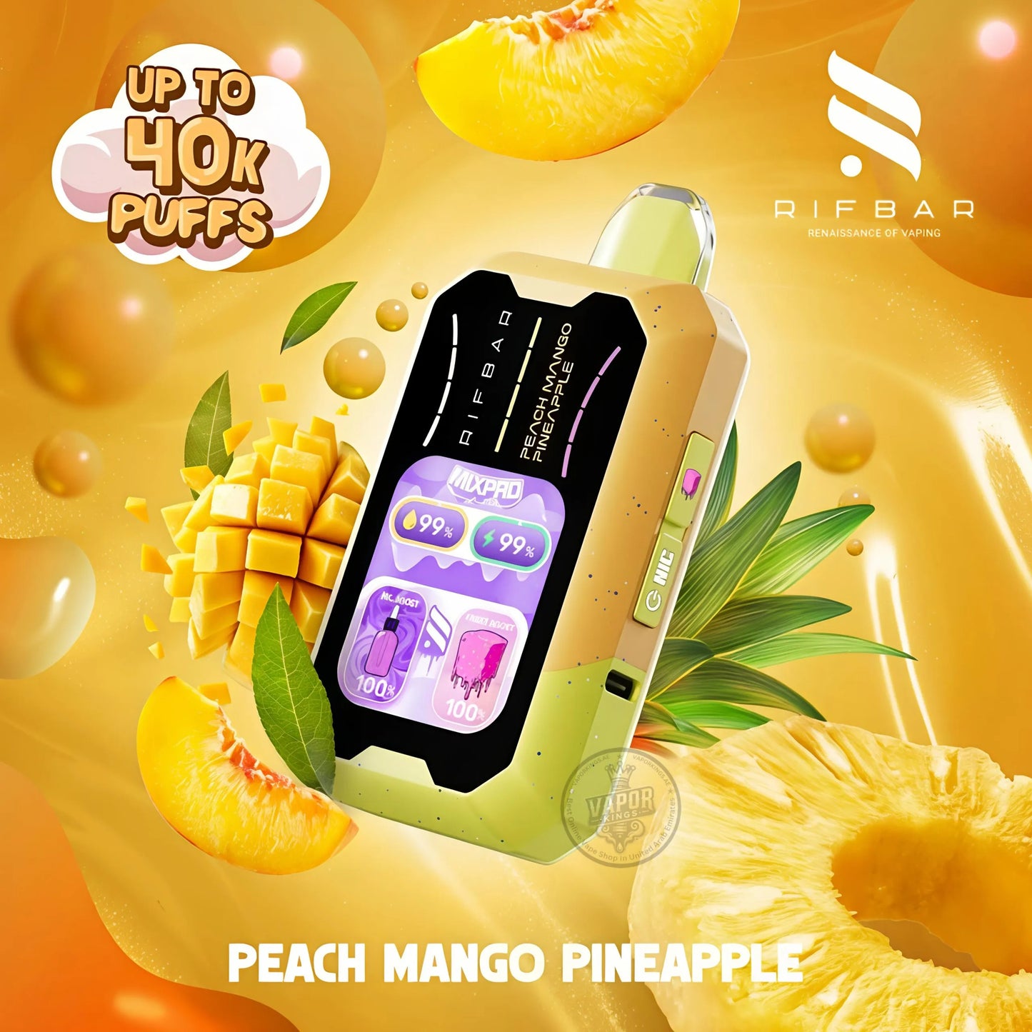 Rifbar Mixpro 40000 Puffs Disposable Vape In Dubai UAE
