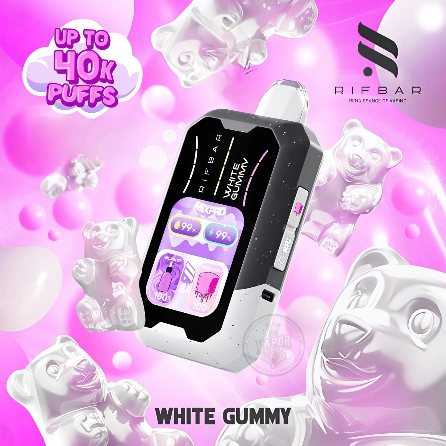 Rifbar Mixpro 40000 Puffs Disposable Vape In Dubai UAE