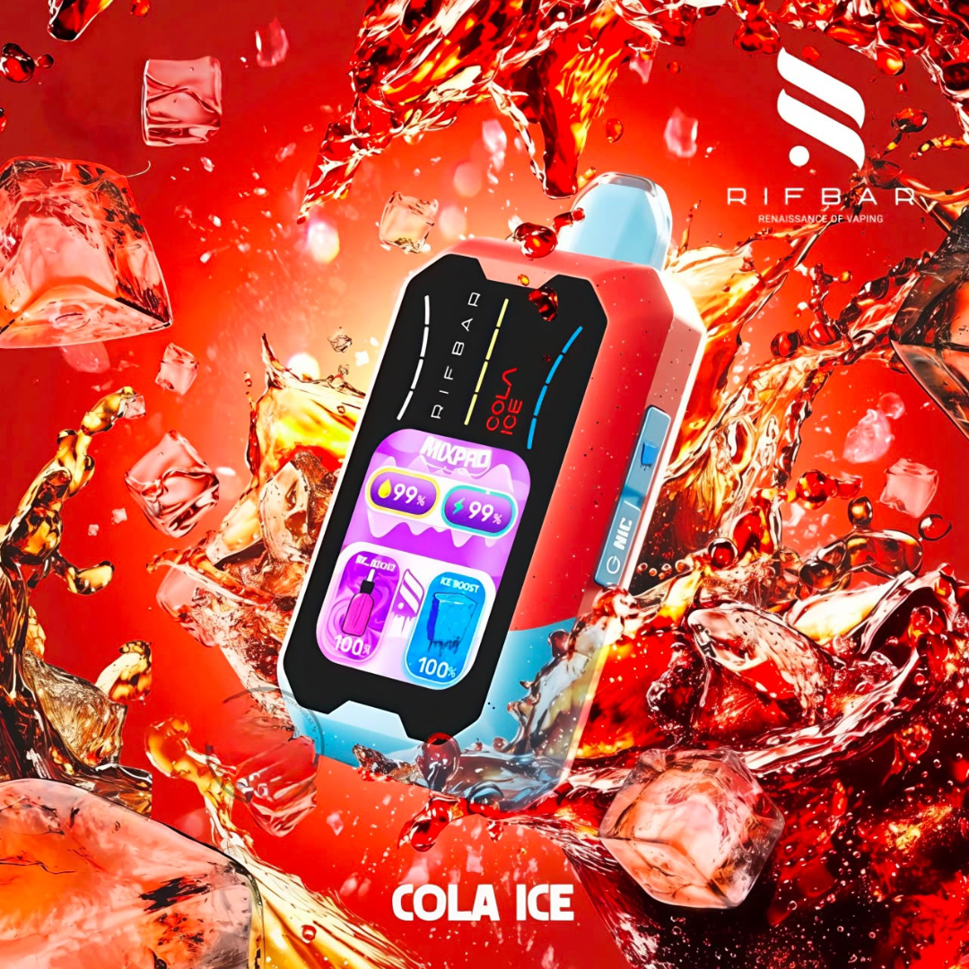 Rifbar Mixpro 40000 Puffs Cola Ice disposable vape flavor