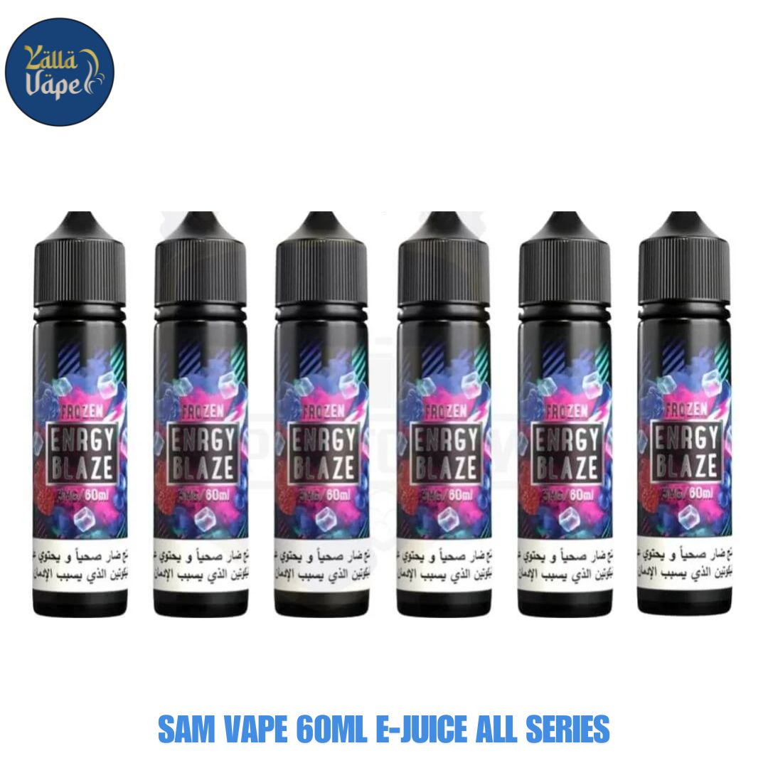 SAM VAPE 60ml E-Juice All Series