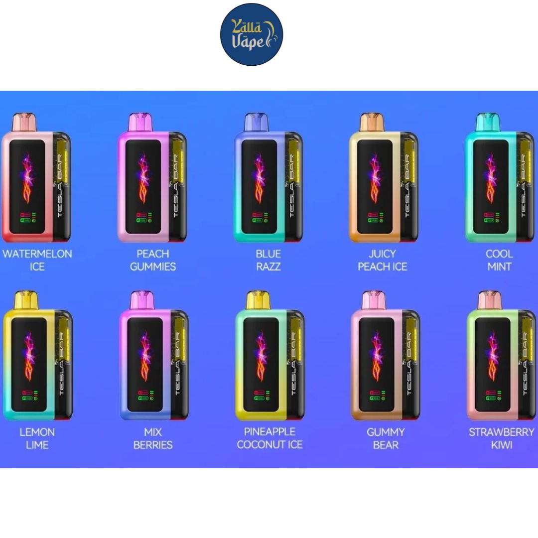TESLA BAR XS 60000 Puffs 50mg Disposable Vape in Dubai UAE