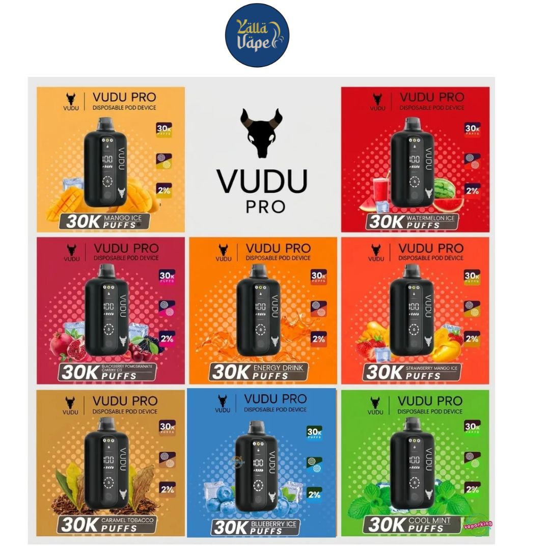 VUDU Pro 30000 Puffs 20MG Disposable Vape in the UAE