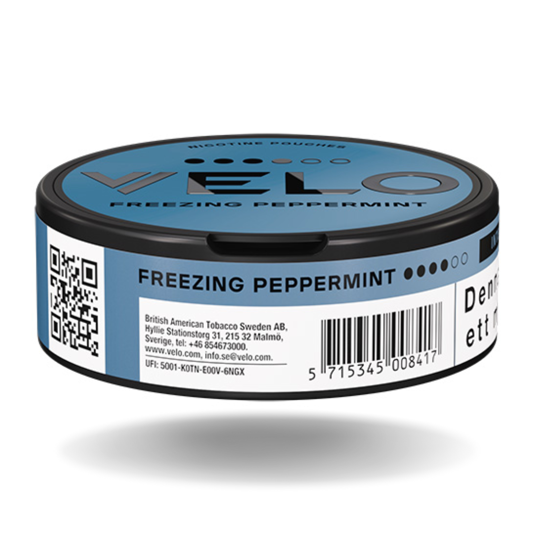 Velo Freezing Peppermint 10.9 mg 4-Dot Nicotine Pouches