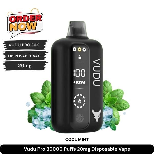 VUDU Pro 30000 Puffs 20MG Disposable Vape in the UAE